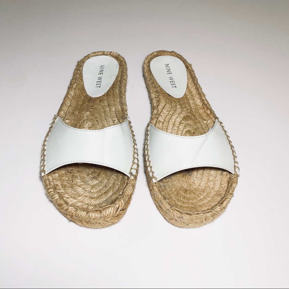 Nine West Espadrille Slides *New*